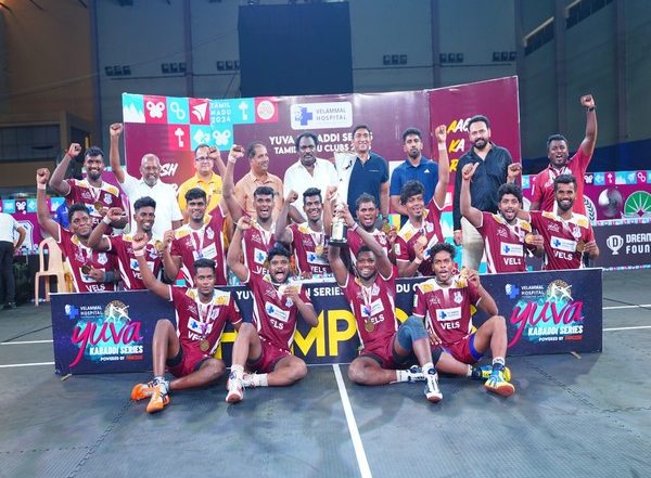 Sports News | Yuva Kabaddi Series TN Clubs 2024: VELS University Wins After Beating Karpagam University in Final