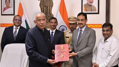 India News | Andhra Pradesh: Chief Electoral Officer Holds Meet with Governor Nazeer