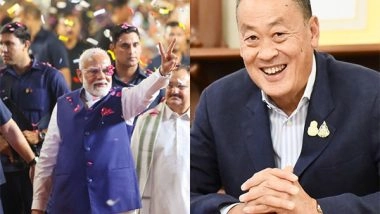 World News | Thailand PM Congratulates PM Modi on Election Victory, Pledges Closer Ties