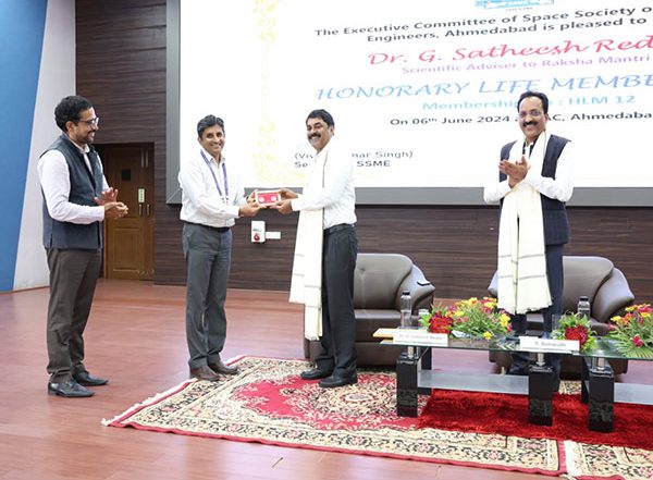 India News | Ahmedabad: Former DRDO Chief Conferred with 'Honorary Lifetime Membership'