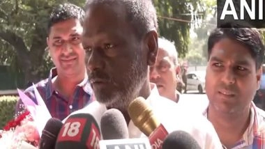 India News | JD(U) Leaders Arrive at Nitish Kumar's Residence for Party Meeting