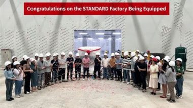 Business News | Over USD 100 Million Investment! STANDARD's 3GW Silicon Wafer & 3GW Cell Factory in Thailand Gets Equipped
