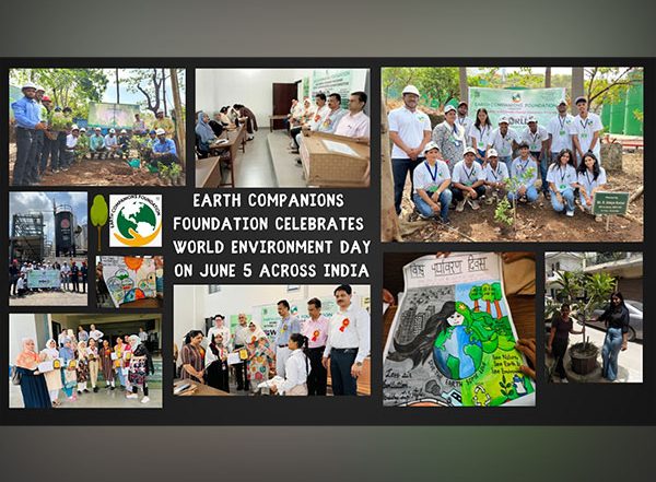 Business News | Earth Companions Foundation Celebrates World Environment Day with Tree Plantation Drives in Mumbai, Delhi, Rampur and Rural UP
