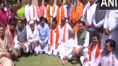 India News | BJP MPs from Madhya Pradesh Attend NDA Meeting to Elect Modi as Leader