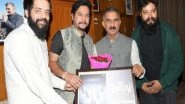 India News | Himachal CM Sukhu Releases Folk Song 'Shrikhand Mahadeva' by Anshul Kapoor