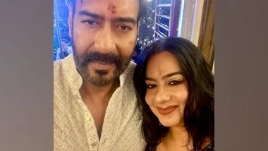 Entertainment News | Ajay Devgn Wishes His Sister Neelam on Birthday, Shares Glimpse from Celebration