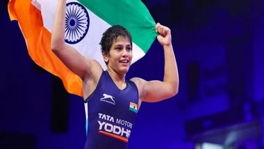 Sports News | India Grapplers Antim Panghal, Anshu Malik Win Silver Medals in Budapest Wrestling Ranking Series