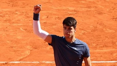 Sports News | French Open: Carlos Alcaraz Scripts Epic Comeback Victory Against Jannik Sinner in Five-set SF Thriller, Reaches Final