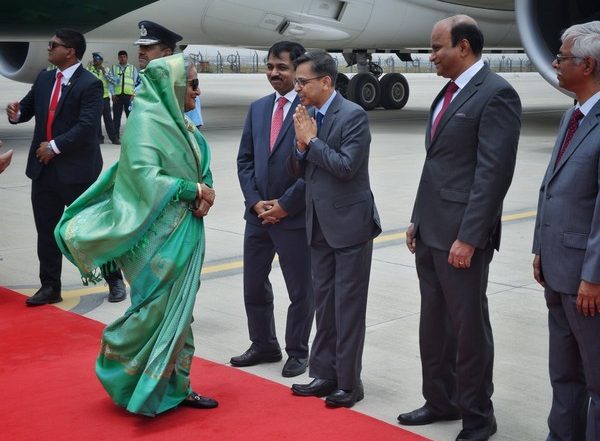 World News | Bangladesh PM Sheikh Hasina Arrives to Attend PM Modi's Swearing-in Ceremony