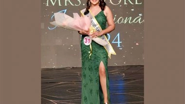 Business News | Hyderabad's Nithanya TM Triumphs at Mrs. World International 2024, Wins Mrs. World Pride