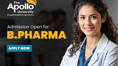 Business News | Inspiring Ingenuity: The Apollo University Rolls Out B. Pharmacy Degree, Cultivating the Next Frontier in Pharmacy Advancements
