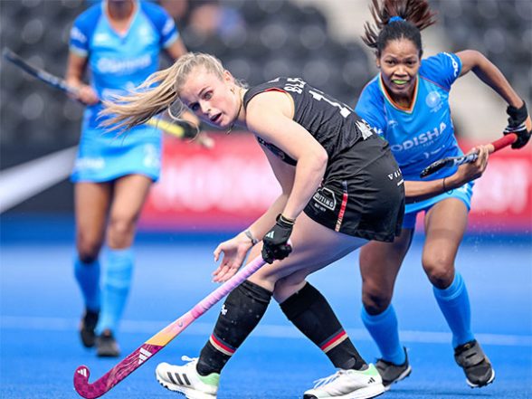 Sportnachrichten |  FIH Pro League 2023/24: Indisches Frauen-Eishockeyteam verliert 2:4 gegen Deutschland