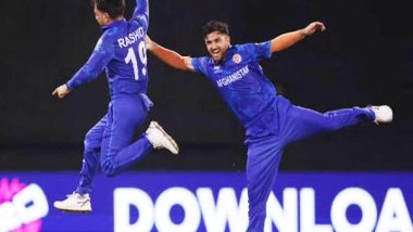 Sports News | T20 WC: Afghanistan Skipper Rashid Lauds Openers' Running Between Wickets Following Win over NZ