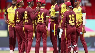 Sports News | T20 WC: West Indies Win Toss, Opt to Bat Against Uganda with Same Playing XI