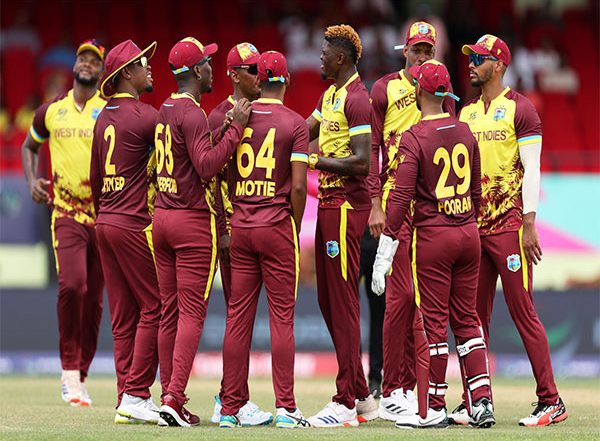 Sports News | T20 WC: West Indies Win Toss, Opt to Bat Against Uganda with Same Playing XI