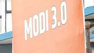 India News | Posters of Modi 3.0 Put Up at BJP Maharashtra's Party Office in Mumbai