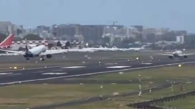 Business News | Close Call at Mumbai Airport: Aircraft Cleared by ATC for Take-off, Says Air India