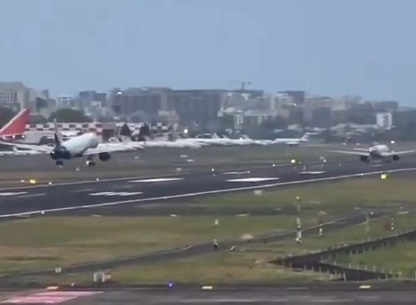 Business News | Close Call at Mumbai Airport: Aircraft Cleared by ATC for Take-off, Says Air India