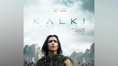 Entertainment News |  Deepika Padukone Looks Intense in Kalki 2898 AD's New Poster