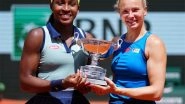 Sports News | 'Last-minute' Pair Gauff-Siniakova Edge out Errani-Paolini to Win French Open Women's Doubles Title