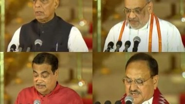 India News | BJP National Presidents Sworn in as Union Ministers in Modi 3.0 Cabinet