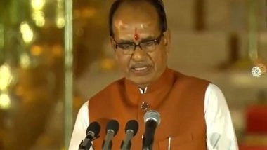 India News | Shivraj Singh Chouhan Sworn in for First Time as Union Minister in Prime Minister Modi's 3.0 Cabinet