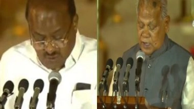India News | Former CMs Kumaraswamy, Manjhi Take Oath as Union Ministers Ahead of TDP, JD-U Leaders