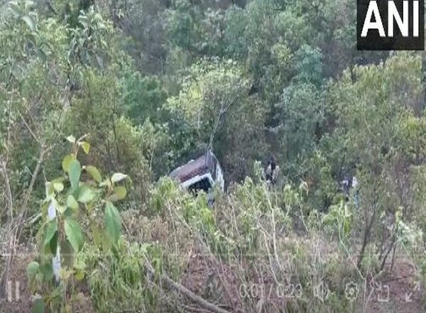 India News | J-K: Bus Rolls Down Gorge After Terrorists Open Fire in Reasi District