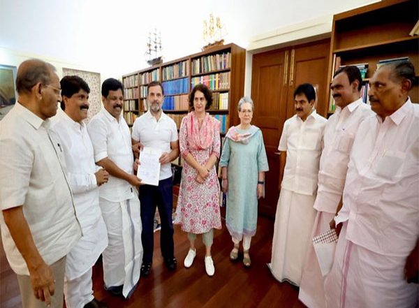 India News | Certificate of Election Handed over to Rahul Gandhi in Presence of Congress Leaders