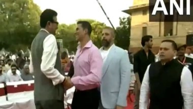 Entertainment News | Akshay Kumar Attends PM Narendra Modi's Oath Ceremony at Rashtrapati Bhavan