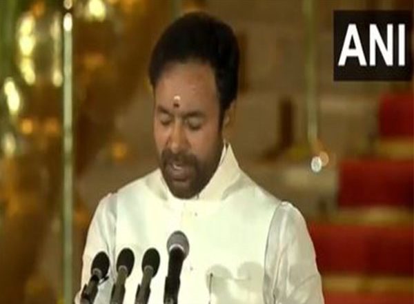 India News | G Kishan Reddy Takes Oath as Union Minister in PM Modi's Cabinet