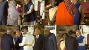 World News | Leaders from India's Neighbourhood, Indian Ocean Region Join PM Modi, President Murmu on Stage After Swearing-in Ceremony
