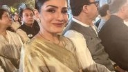 Entertainment News | Raveena Tandon Attends Oath Ceremony of PM Narendra Modi