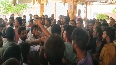 India News | Janasena, TDP Workers Clash over Control of Temple Management Committee in Andhra Pradesh Village