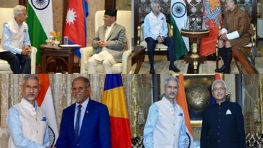 World News | Jaishankar Calls on Prime Ministers of Mauritius, Bhutan, Nepal and Seychelles Vice President