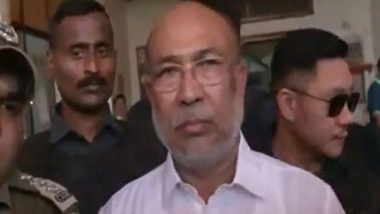India News | Manipur CM Biren Singh's Security Convoy Attacked by Armed Miscreants