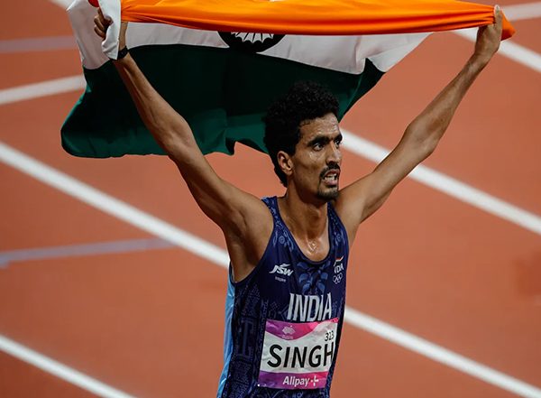 Sports News | Portland Track Festival 2024: India's Gulveer Singh Makes National Record in Men's 5000m Event