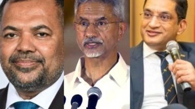 World News | Foreign Ministers of Maldives, Sri Lanka Congratulate Jaishankar on His Second Term  as EAM
