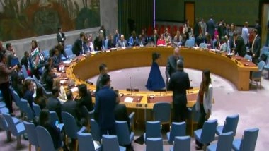 World News | UN Security Council Approves US-drafted Proposal Supporting Gaza Ceasefire