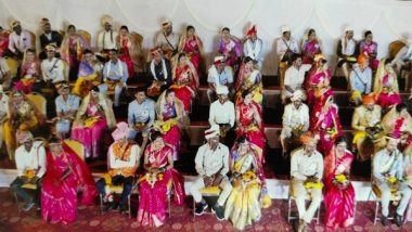 Business News | Grand Success of Sri Satya Sai Multi-Religious Mass Marriage Ceremony in Yavatmal, Maharashtra