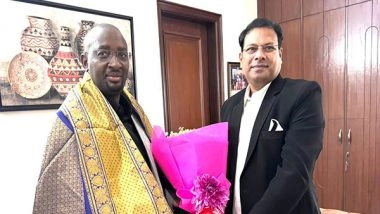 Business News | India South African Relations to Be Promoted in MSME Sector- Chairman Meeting Held in Delhi with Namibia and Lesotho