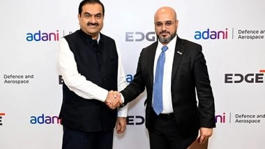 Business News | Adani Defence and Aerospace Inks Cooperation Agreement with UAE-based EDGE Group