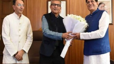 Business News | Piyush Goyal Assumes Charge of Ministry of Commerce and Industry