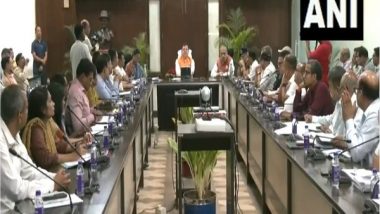 India News | Uttarakhand CM Pushkar Singh Dhami Conducts Review Meeting of Monsoon Preparedness