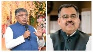 India News | Arunachal Pradesh: BJP Appoints Ravi Shankar Prasad, Tarun Chugh as Central Observers