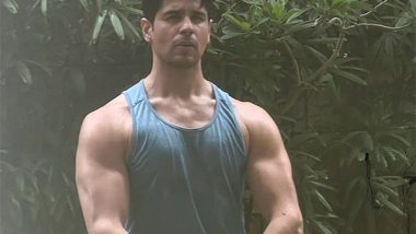 Sidharth Malhotra Shares Glimpse of Intense Workout Session, Fans Applaud Actor’s Dedication (View Pic)