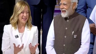 World News | PM Modi to Leave for Italy Tomorrow for G7 Summit; Will Hold Bilateral Meeting with Her Italian Counterpart Meloni