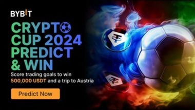 Business News | Bybit Offers Football Fans a Chance to Win Big in Its Crypto Cup 2024