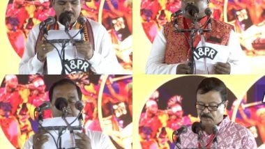 India News | Odisha: First BJP CM Sworn-in; His Deputies KV Singh Deo, Pravati Parida Also Take Oath