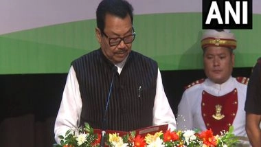 India News | Chowna Mein Takes Oath as Deputy CM of Arunachal for 2nd Consecutive Term
